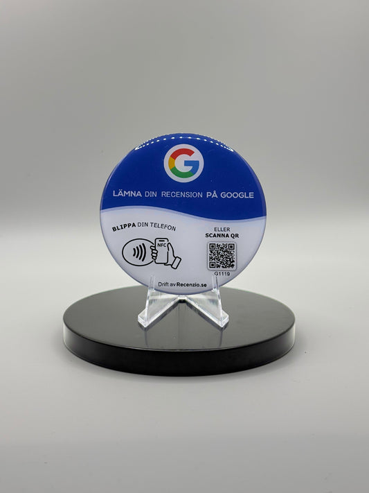 Rund Google recension 5-pack