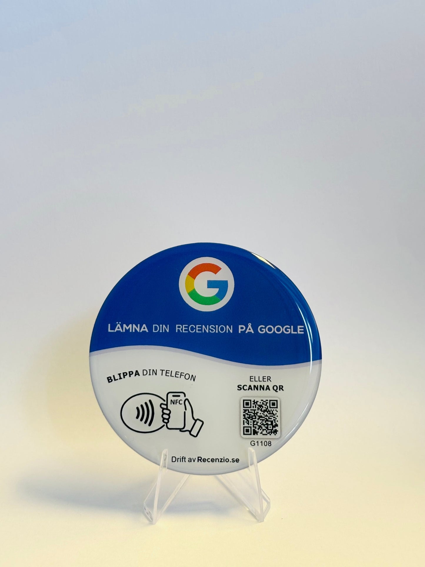 Rund Google recension 5-pack