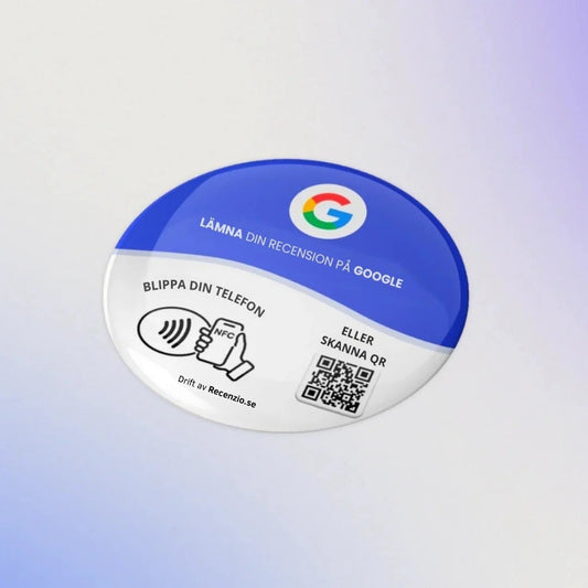 Rund Google recension 5-pack